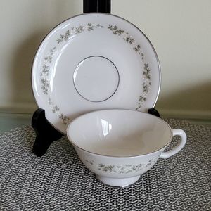 Lenox Brookdale Cup & Saucer Set